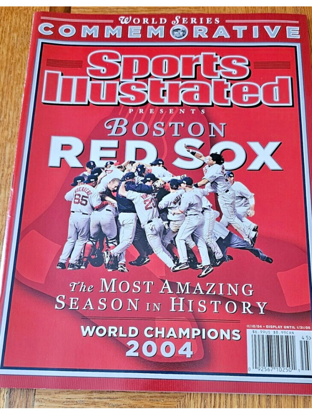 SI Sep 1 2004 World Series Cover Bullhorn Mathematics